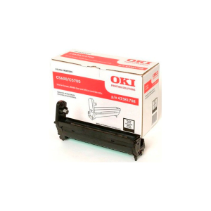TAMBOR NEGRO ORIGINAL OKI 43381708