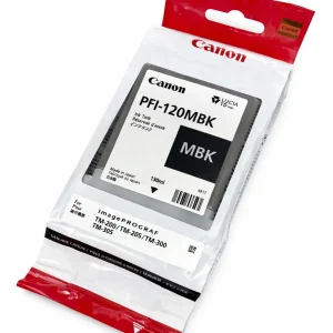 Tinta Canon PFI-120MBK Negro Mate Original