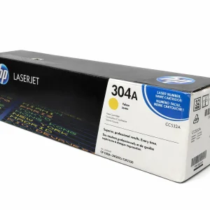 Tóner HP 304A CC532A Amarillo Original